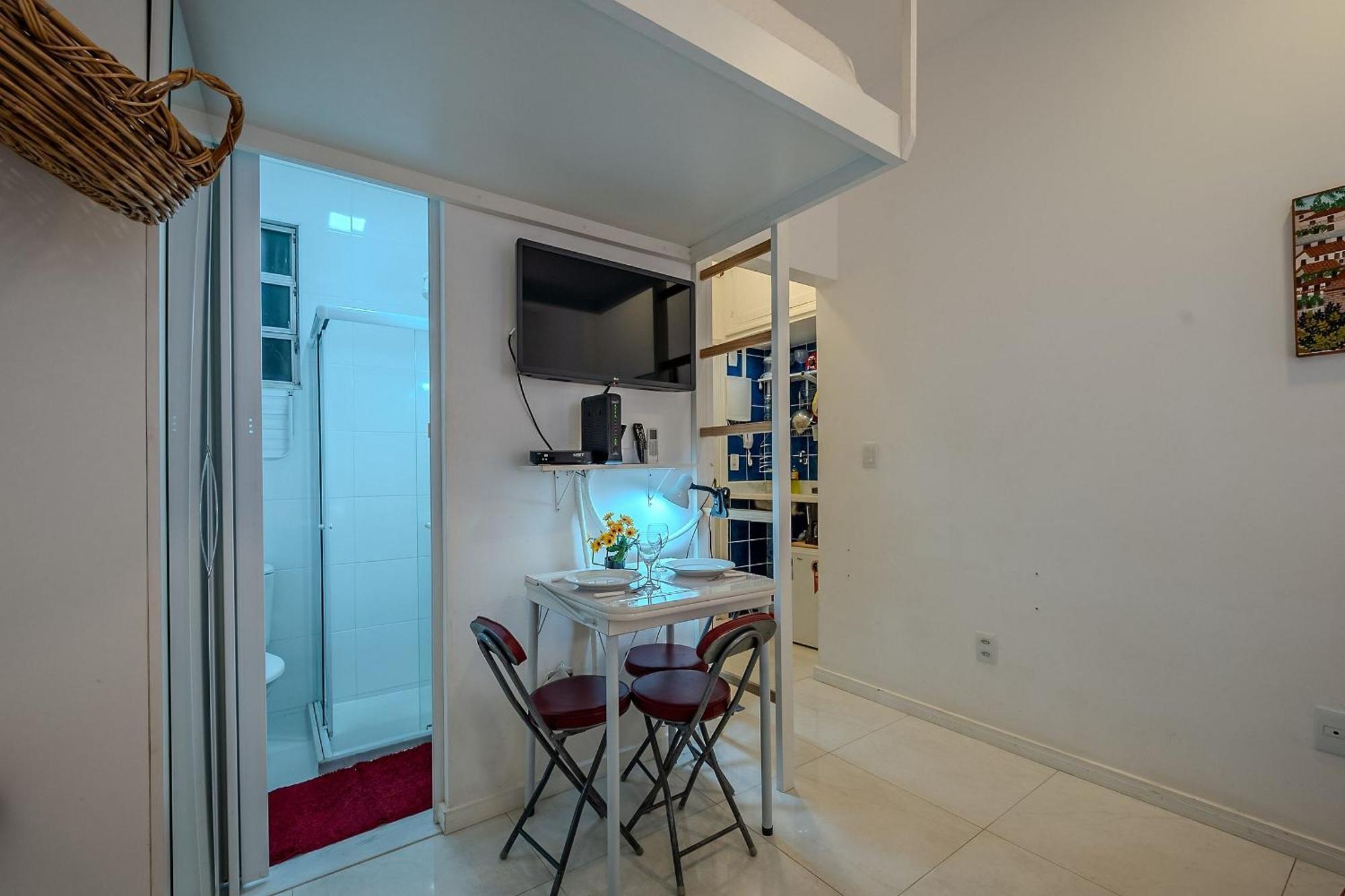 Studio Na Quadra Da Praia De Copacabana Rio de Janeiro Exterior foto